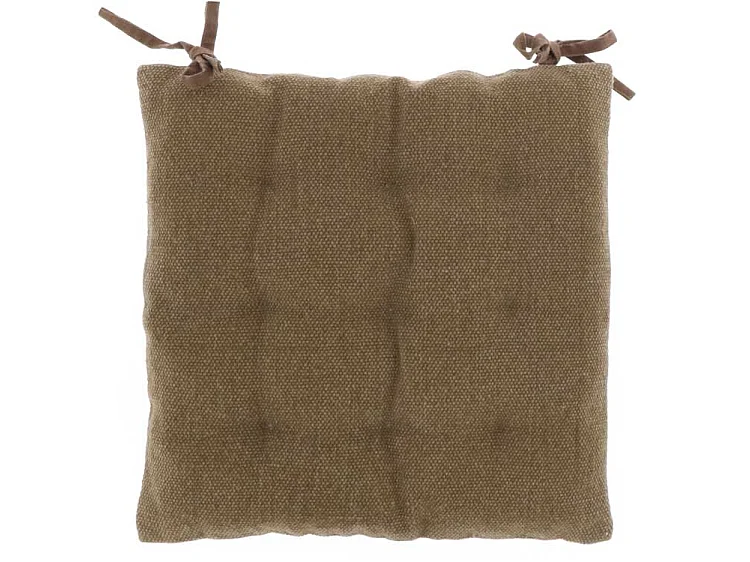 Coussin de matelas Loek 40x40cm Noix de coco