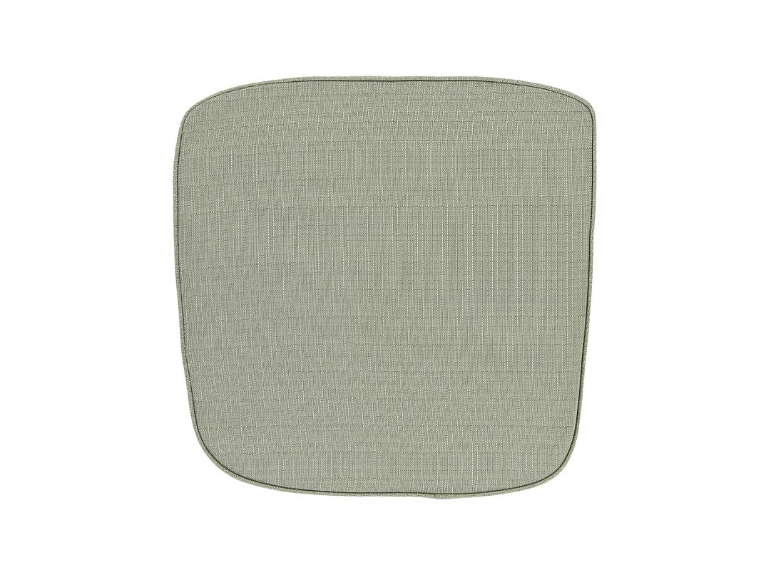 Coussin de chaise en osier Bliss outdoor Tea Green - 46x47x4cm