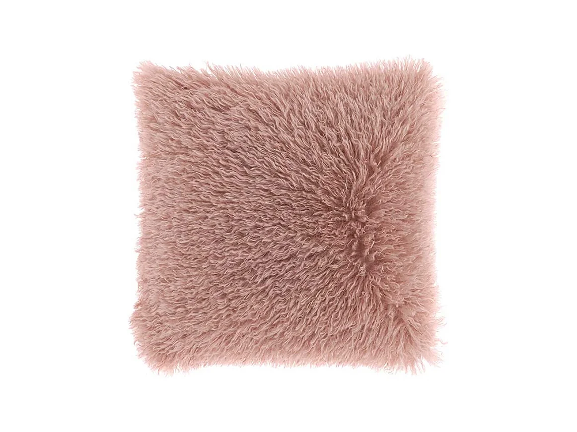 Coussin Frieda - 45x45cm - vieux rose