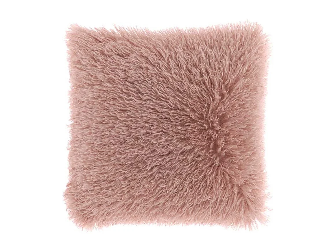 Coussin Frieda - 45x45cm - vieux rose