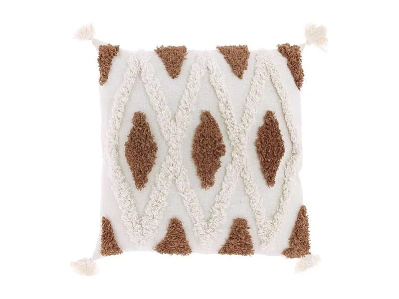 Alys Kissen - 45x45cm - Kokosnuss