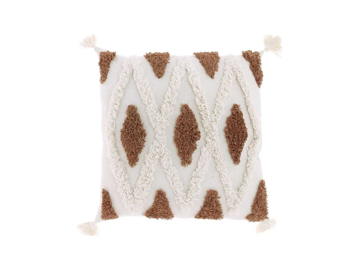 Alys Kissen - 45x45cm - Kokosnuss