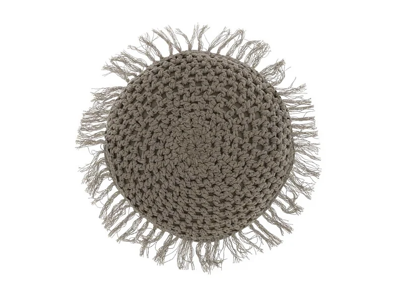 Kussen Tufo 45cm Ø Chateau Grey