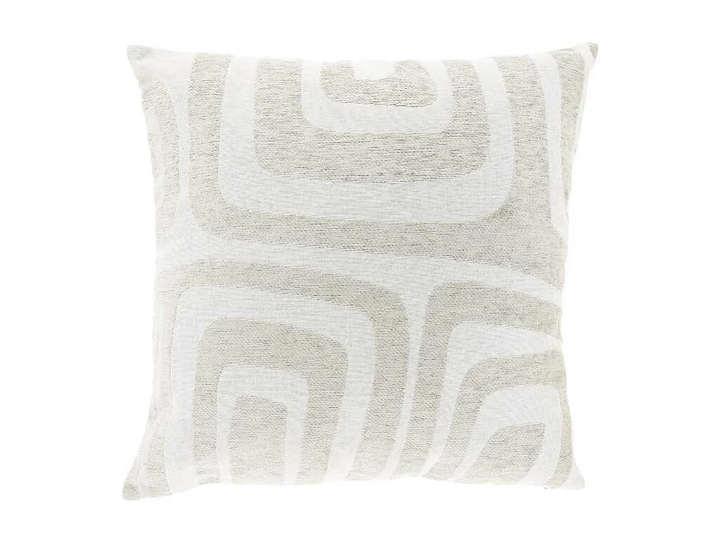 Coussin décoratif Dulce Dove Blanc -45x45cm