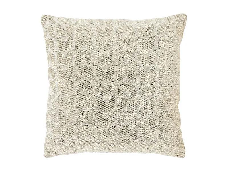 Coussin décoratif Gozi Dove Blanc -45x45cm