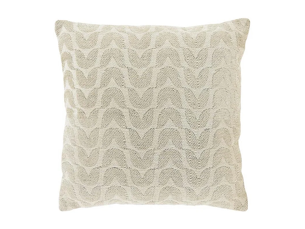 Coussin décoratif Gozi Dove Blanc -45x45cm