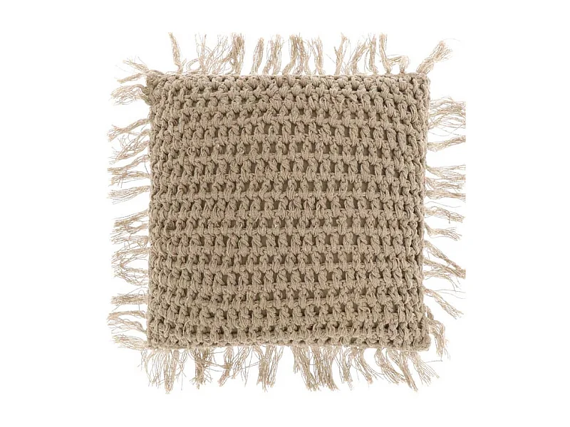 Kissen Tufo 45x45cm Weiß getönt