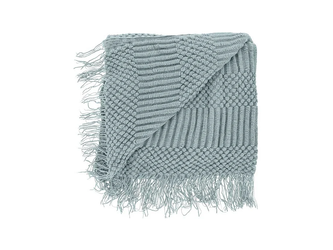 Plaid Palma Beach Bleu -130x160cm