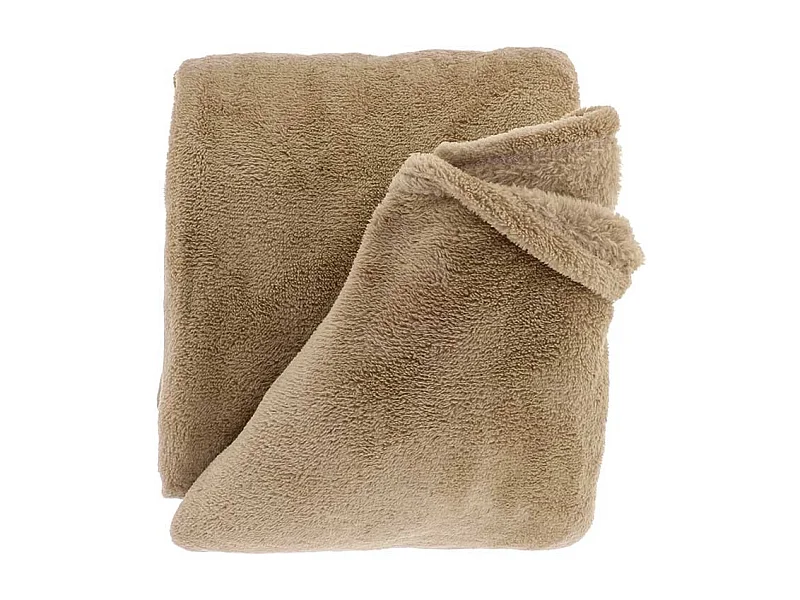 Plaid Justin Latte - 220x240cm