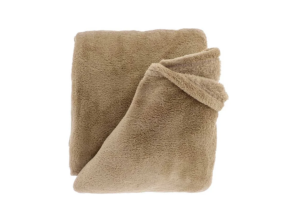 Plaid Justin Latte - 220x240cm