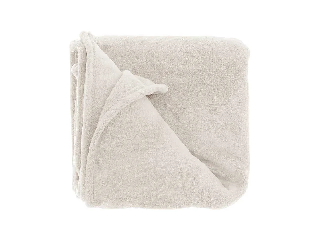 Plaid Bailey ECO 130x180cm Teinte Blanche