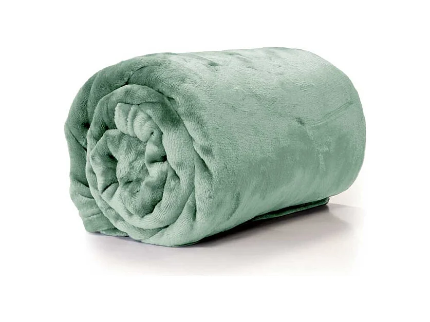 Plaid Enzo 130x180cm Bleu Surf