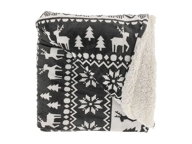 Plaid Yael - 150x200cm - Grau