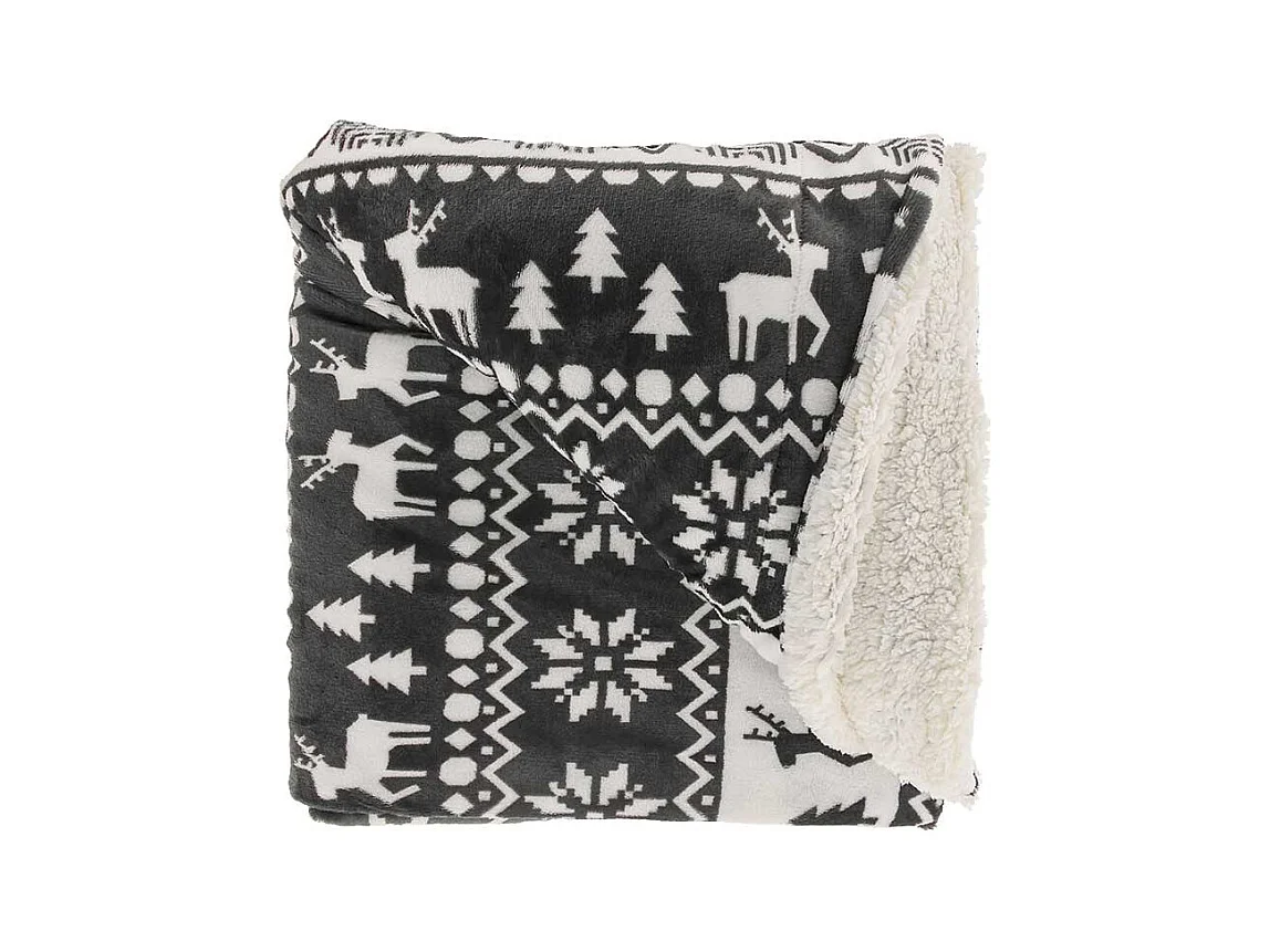 Plaid Yael - 150x200cm - Gris