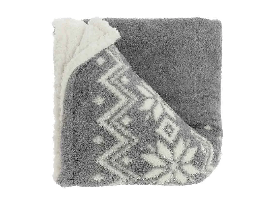 Plaid Kris Gris Foncé - 130x160cm