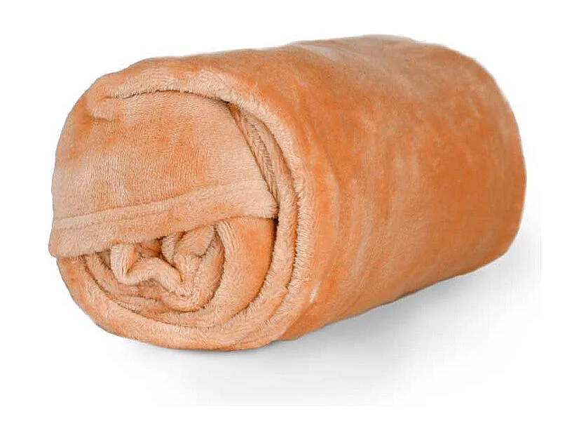 Plaid Enzo Abricot -130x180cm