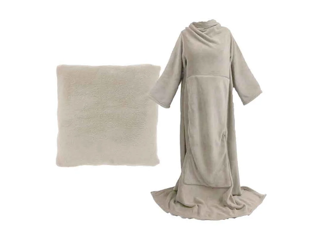 Plaid Snuggle Chateau Gris -150x200cm