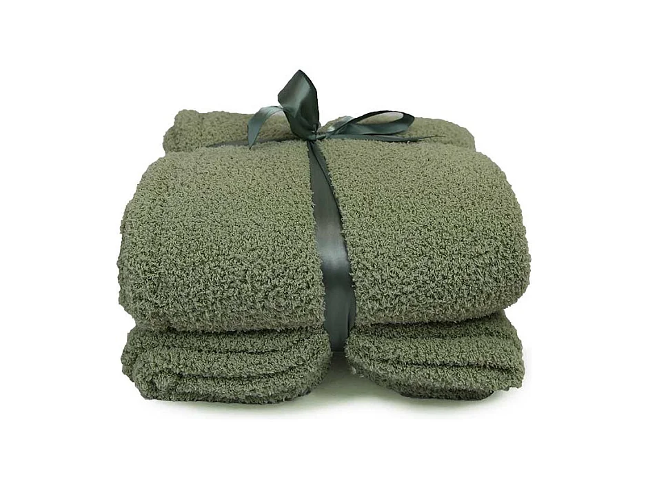 Plaid Jurre Thé Vert - 150x200cm