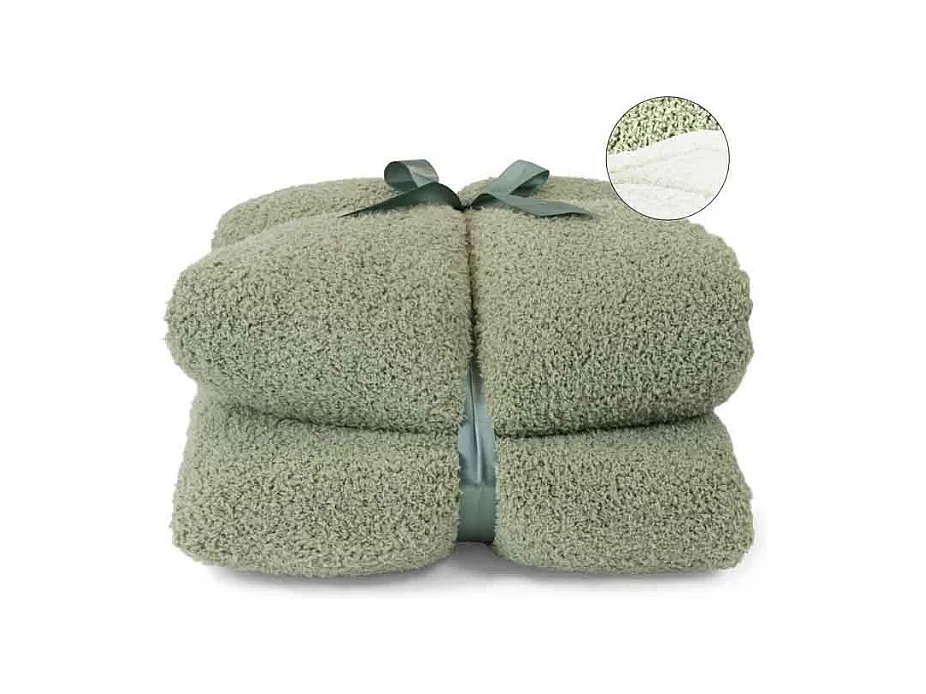 Plaid Douwe Thé Vert -150x200cm