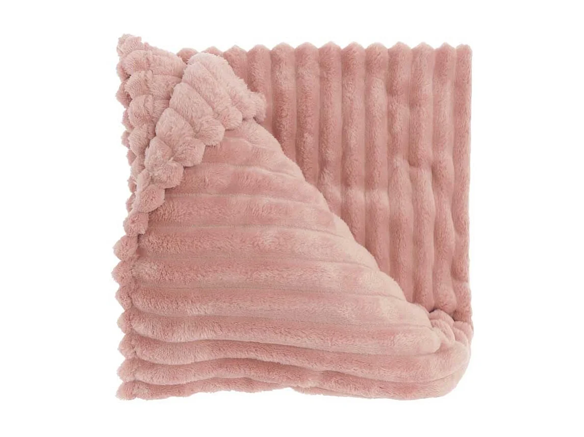 Plaid Lex Vieux Rose - 150x200cm