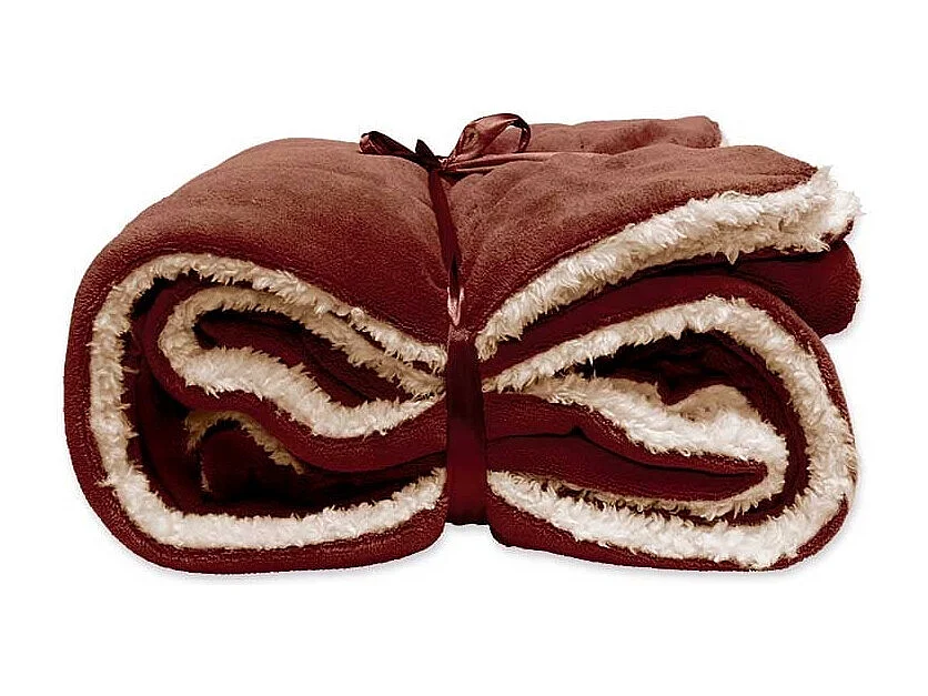 Plaid Lars Marsala -150x200cm