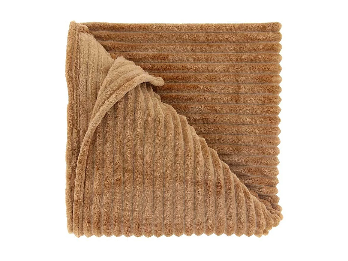 Plaid Dez - 150x200cm - Noix de coco