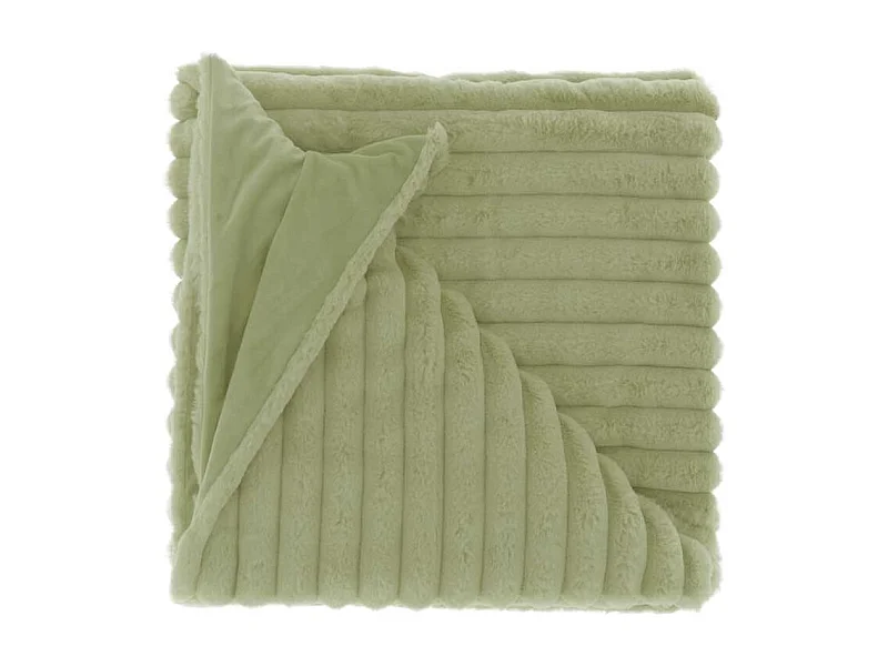 Plaid Peppe Thé Vert - 150x200cm