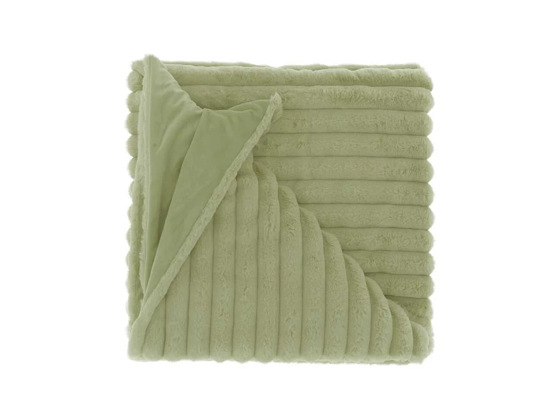 Plaid Peppe Thé Vert - 150x200cm