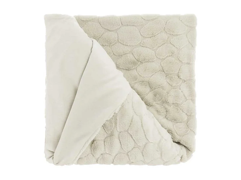 Plaid Daaf Colombe Blanc -150x200cm