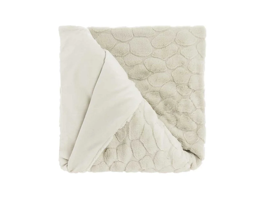 Plaid Daaf Colombe Blanc -150x200cm