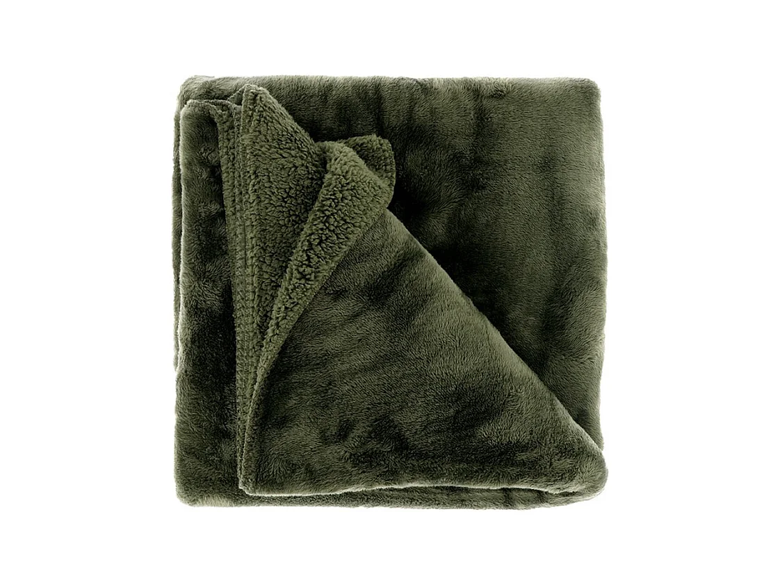 Plaid Torvah 150x200cm Vert Hiver