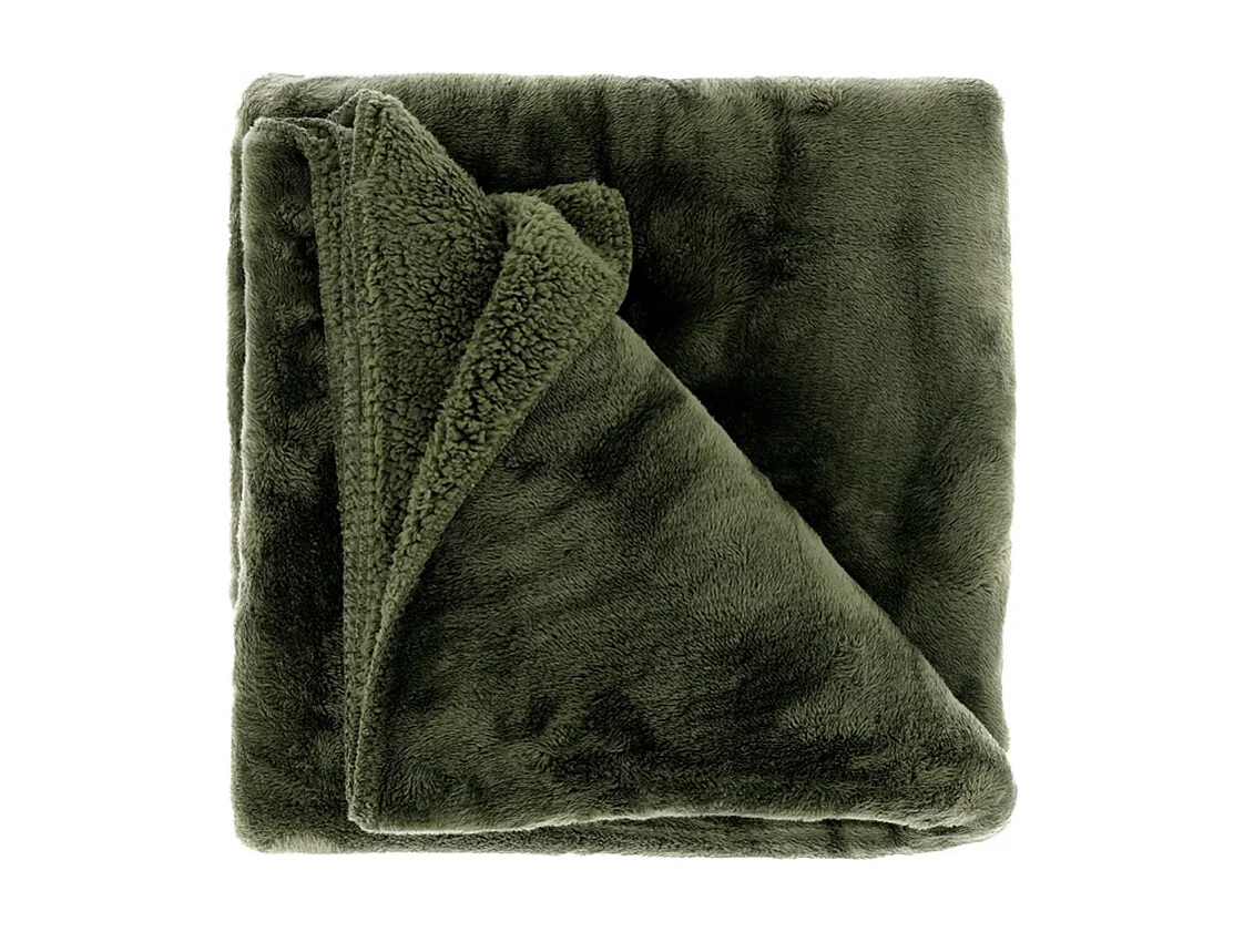 Plaid Torvah 150x200cm Vert Hiver