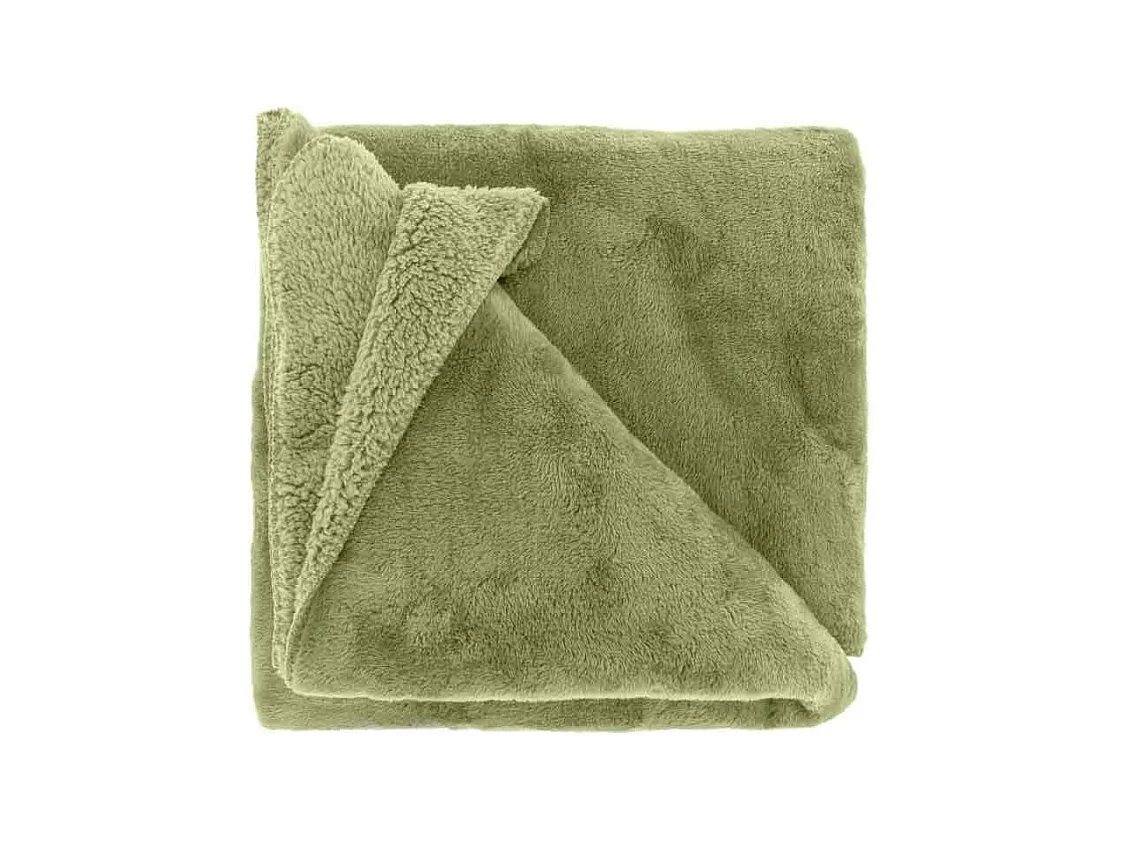 Manta Torvah Verde Té - 150x200cm