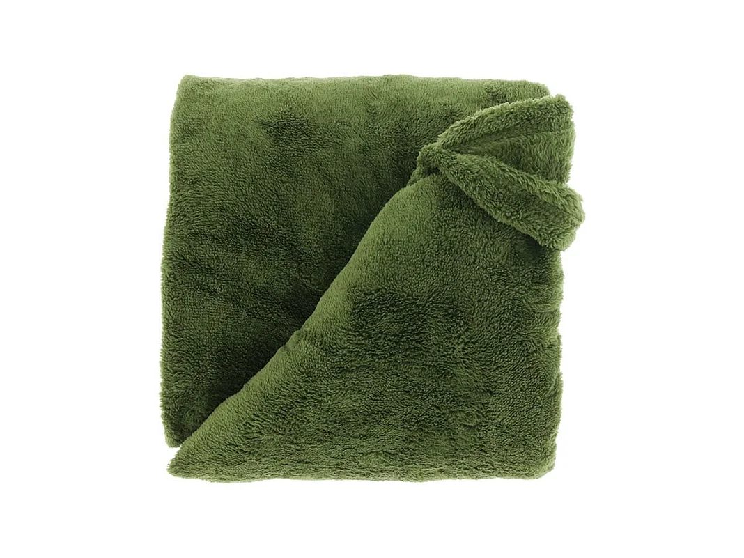 Plaid Justin Vert Hiver - 220x240cm