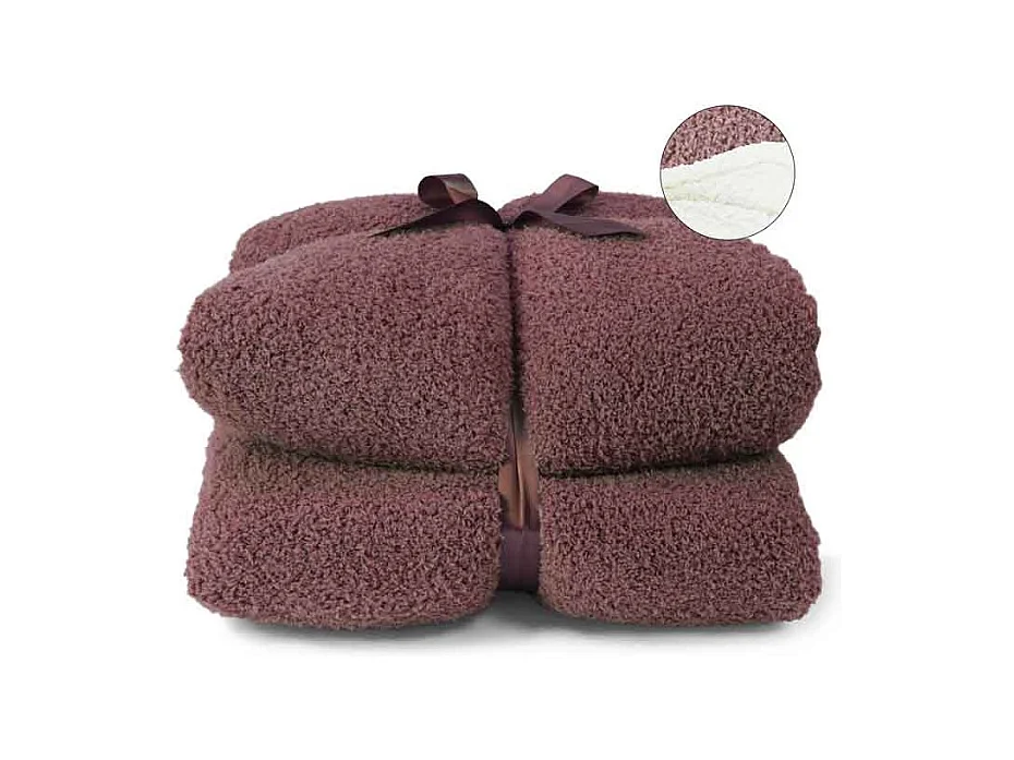 Plaid Douwe Marsala -150x200cm