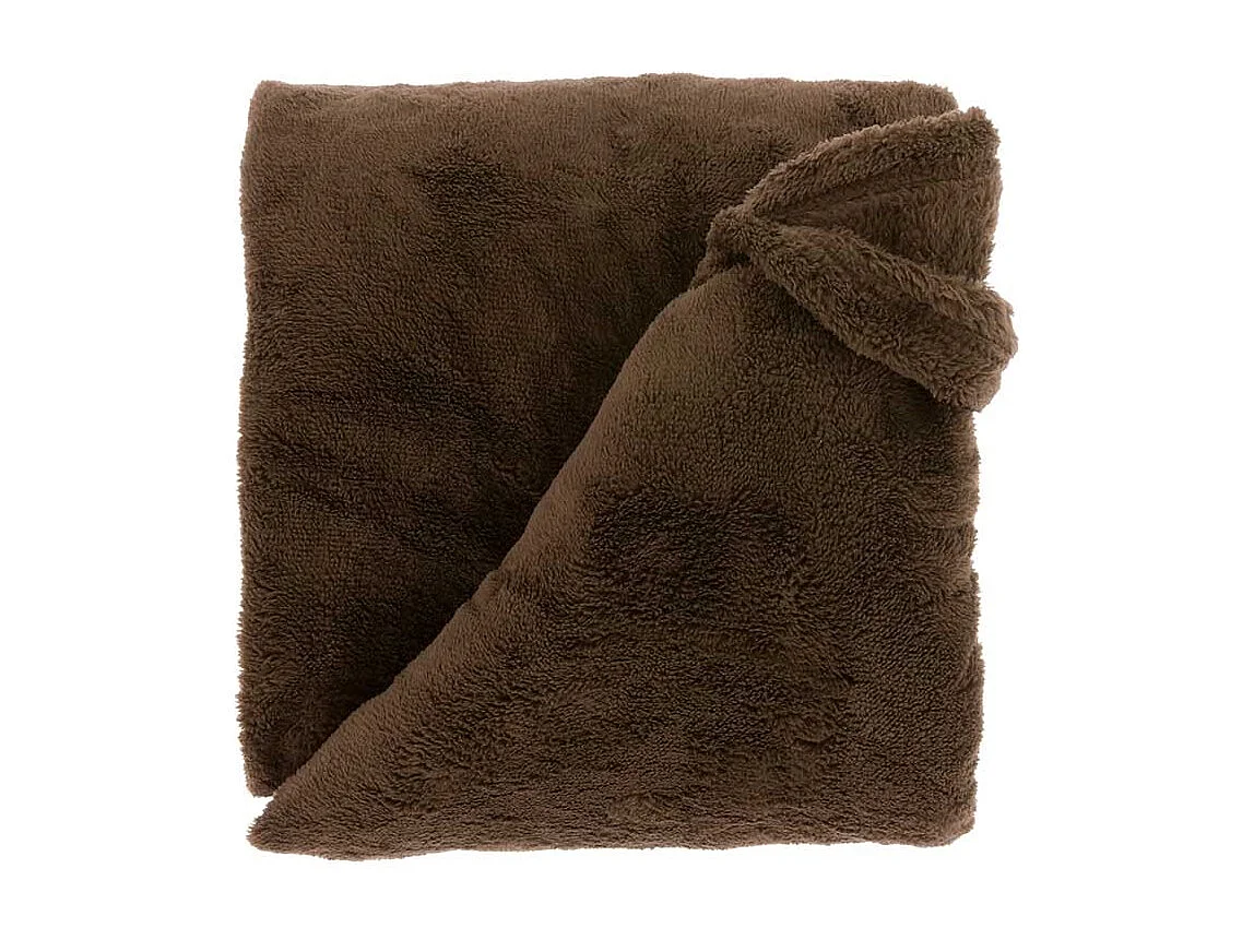 Plaid Justin - 150x200cm - Marron