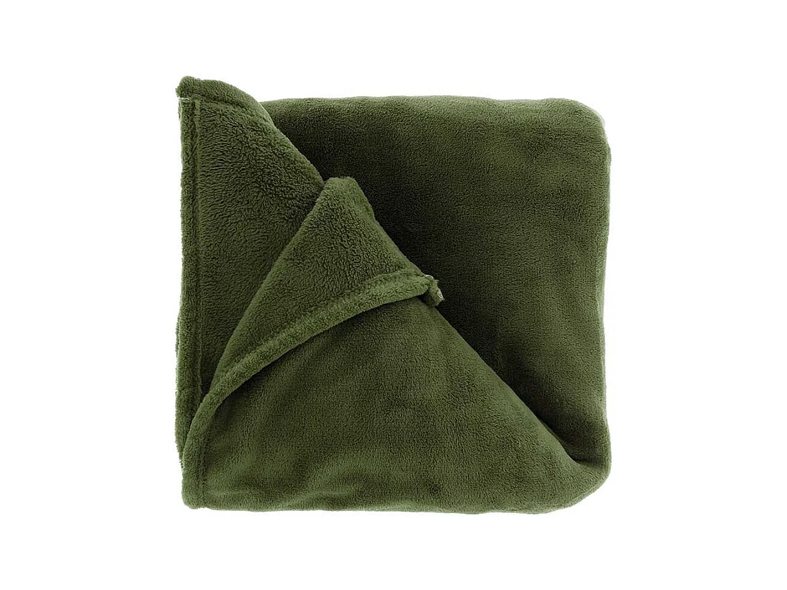 Plaid Claudi - 130x160cm - Vert Hiver