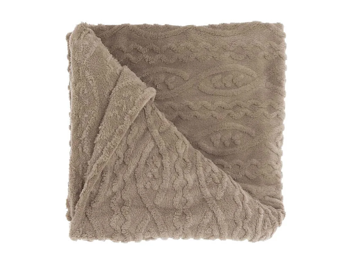 Plaid Pleun Taupe -150x200cm