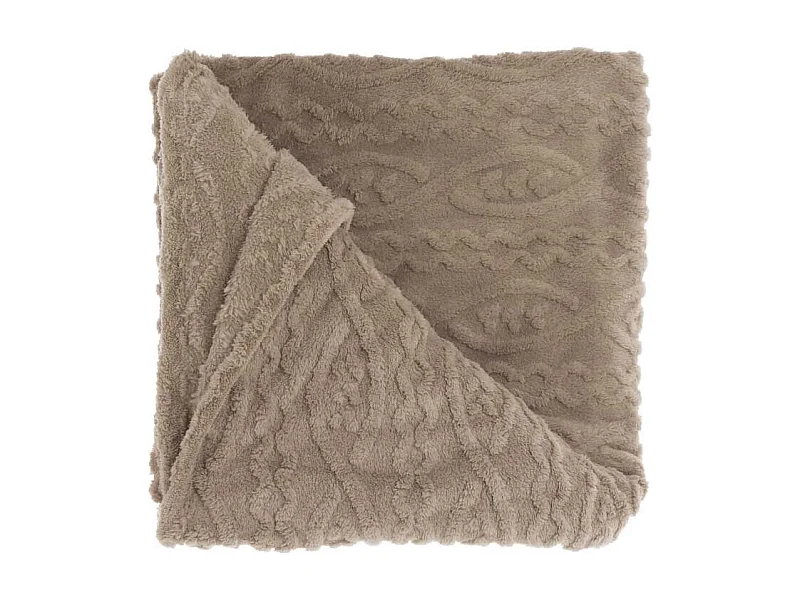 Plaid Pleun Taupe -150x200cm