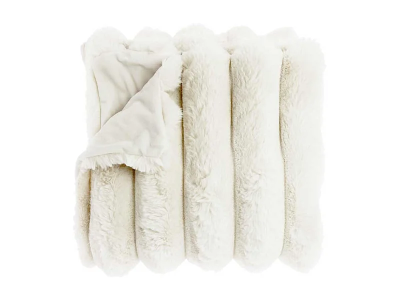 Plaid Liebe Colombe Blanc -150x200cm