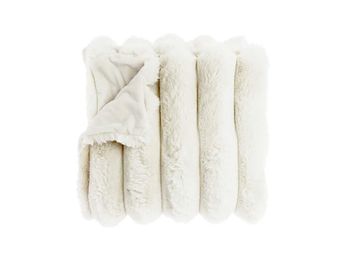 Plaid Liebe Colombe Blanc -150x200cm