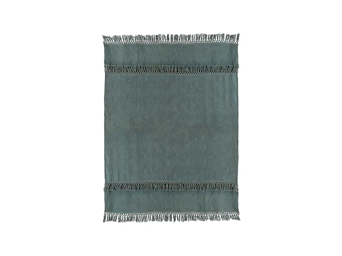 Plaid Saba 130x180cm Vert Laurier