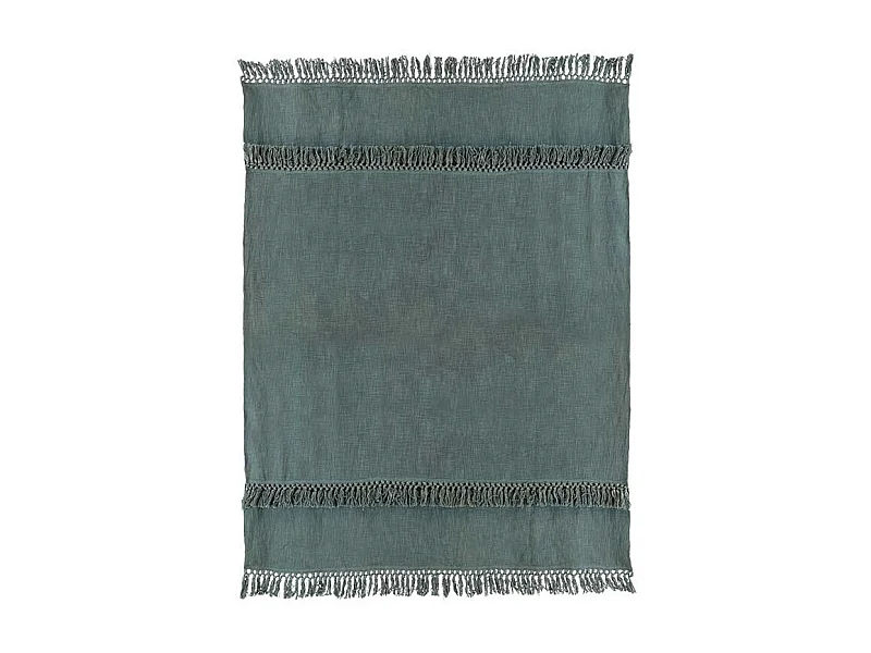 Plaid Saba 130x180cm Vert Laurier