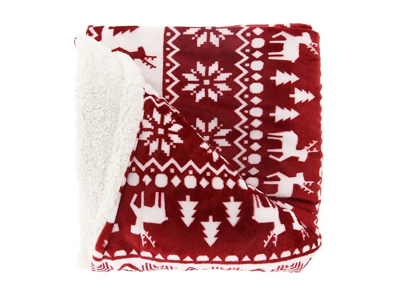 Plaid Yael - 150x200cm - Red