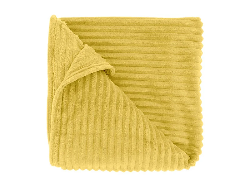 Plaid Dez Jaune Citron -150x200cm