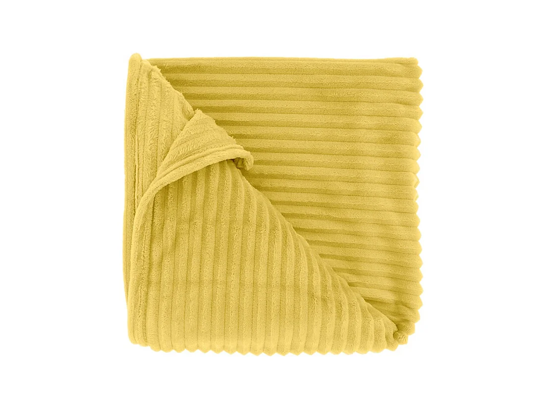 Plaid Dez Jaune Citron -150x200cm