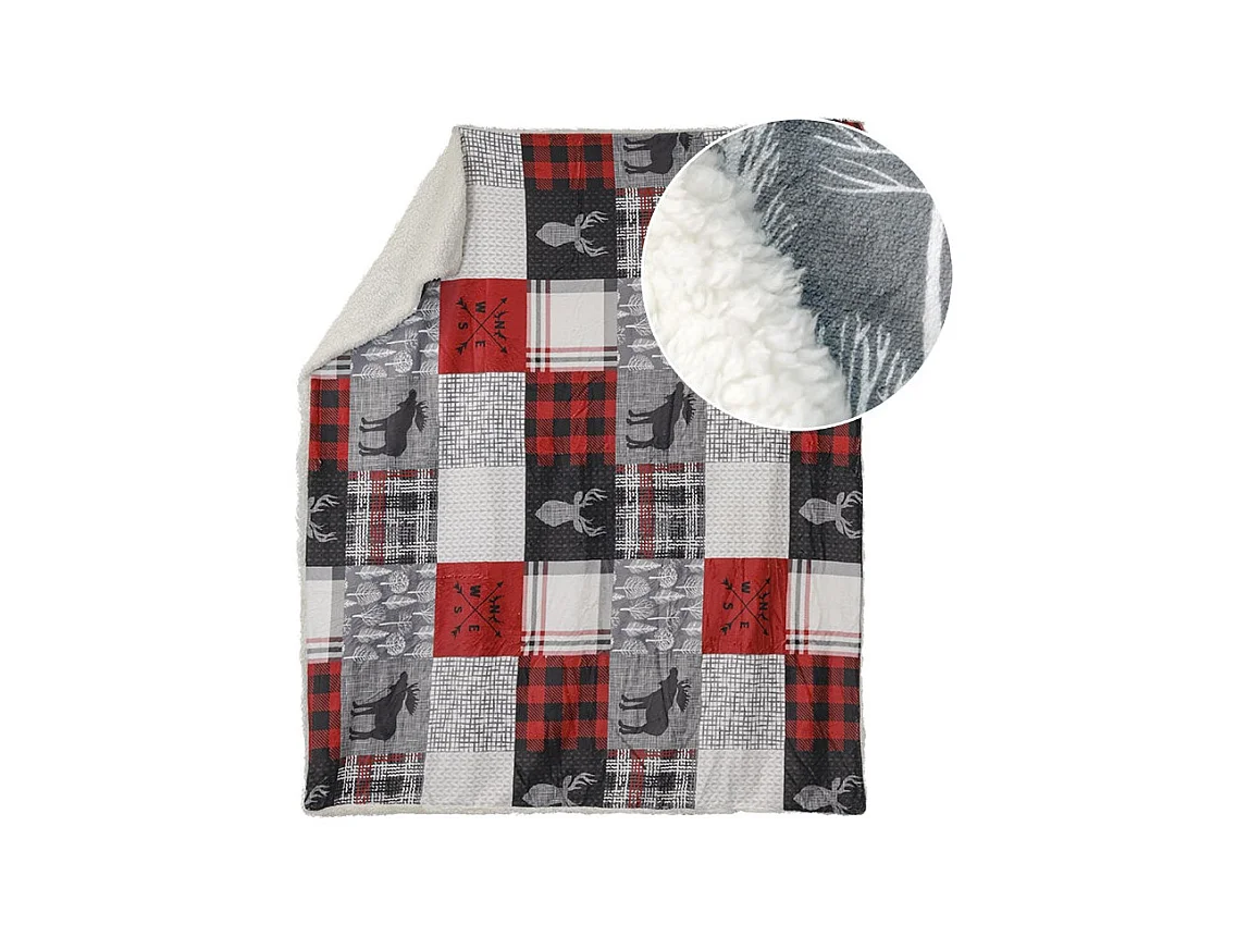 Plaid Walt 130x160cm Motif 1