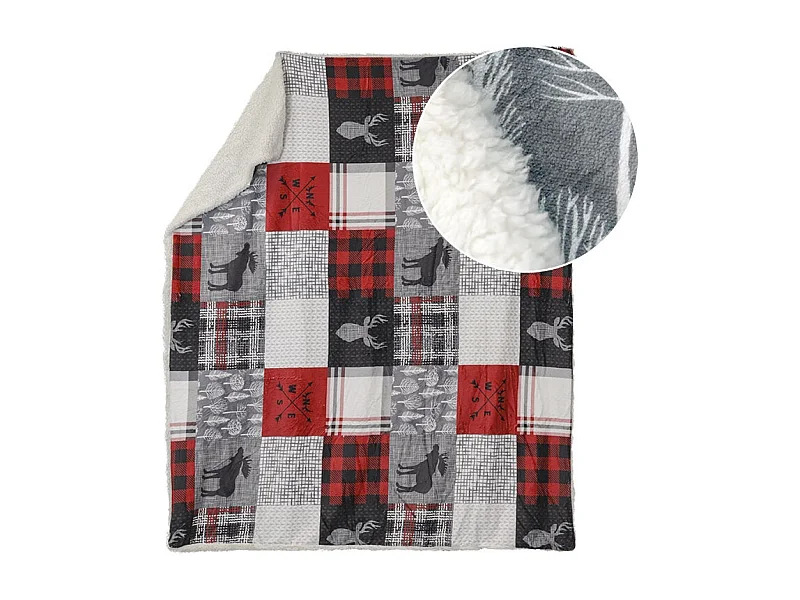 Plaid Walt 130x160cm Design 1