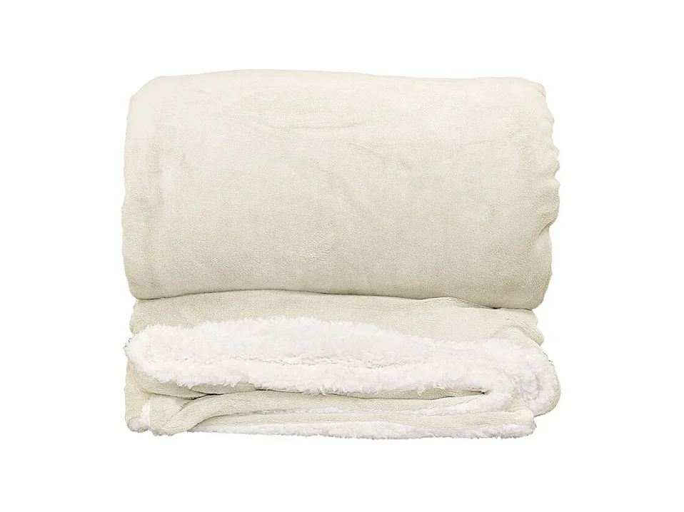 Plaid Lars XL - 220x240cm - Blanc Tourterelle