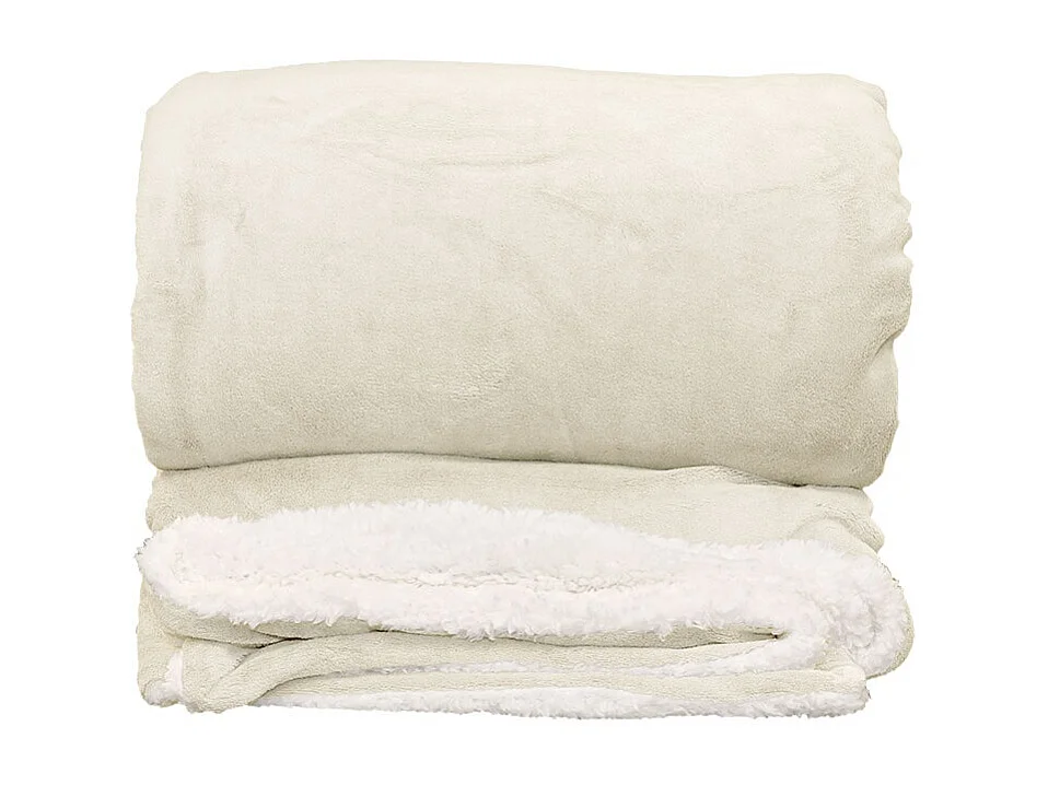 Plaid Lars XL - 220x240cm - Blanc Tourterelle